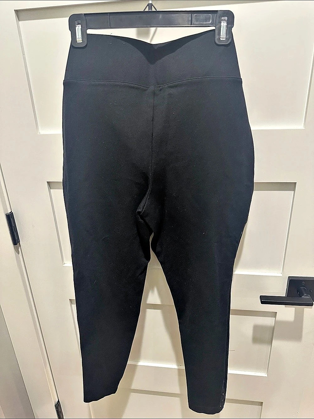 Torrid Studded Pocket Pixie Studio Luxe Ponte High Rise Pant Black